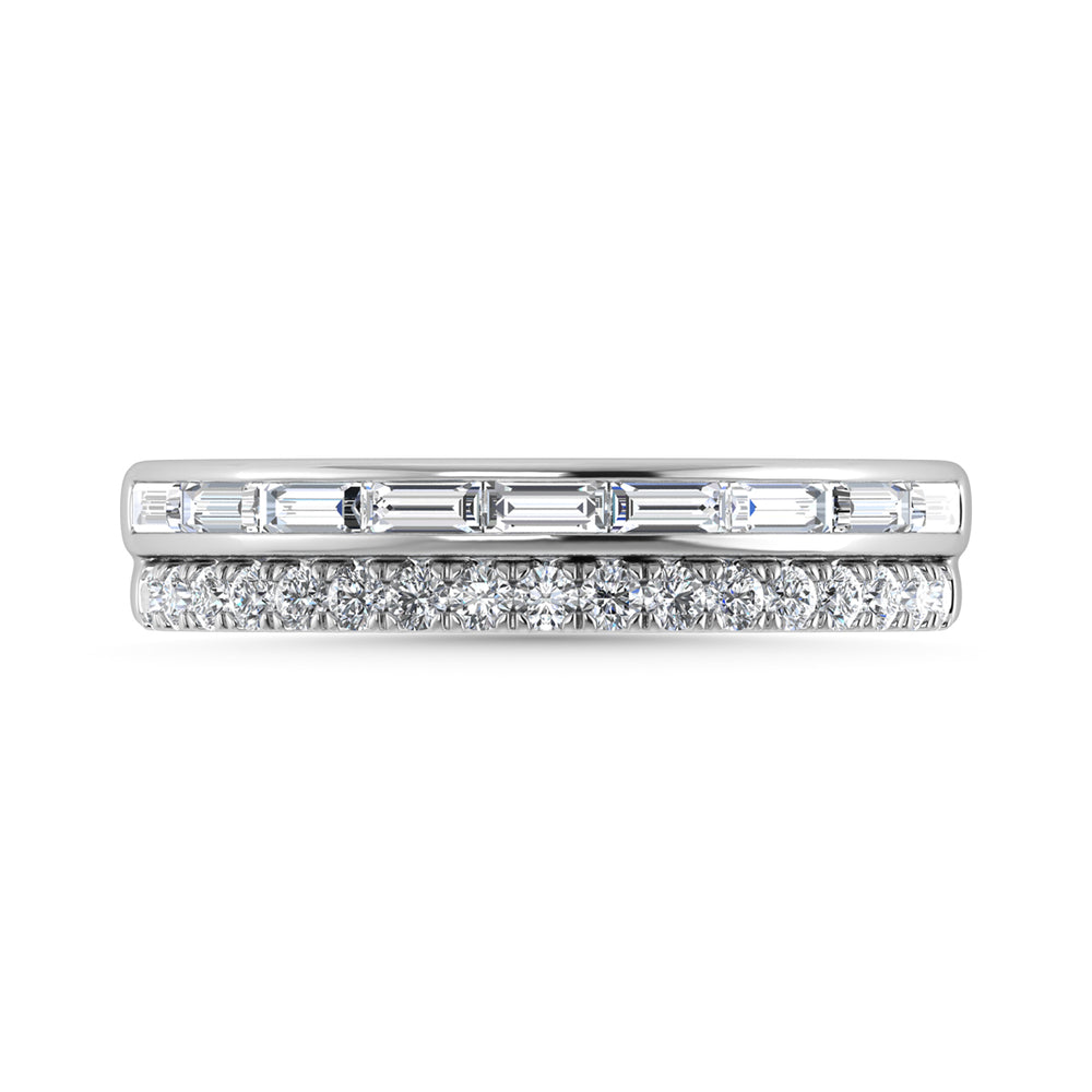 5/8 Ct. Tw. Diamond Fashion Band in 14K White Gold