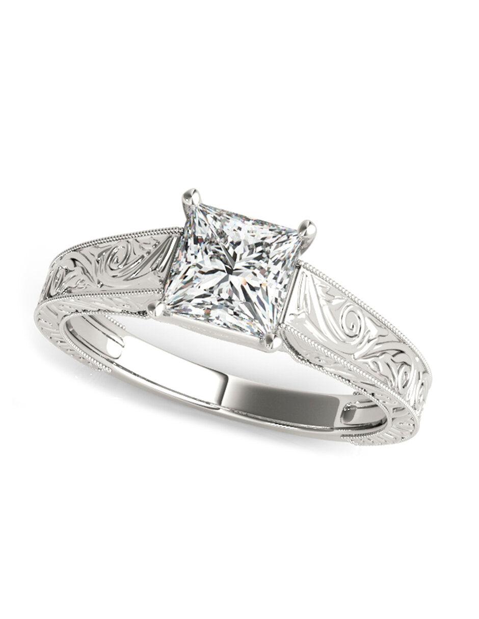 Customizable solitaire engagement ring setting – Amore Mio!