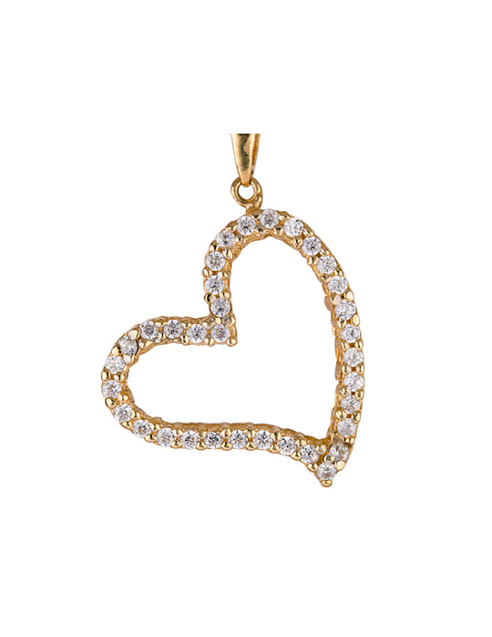 Pendant with zirconia