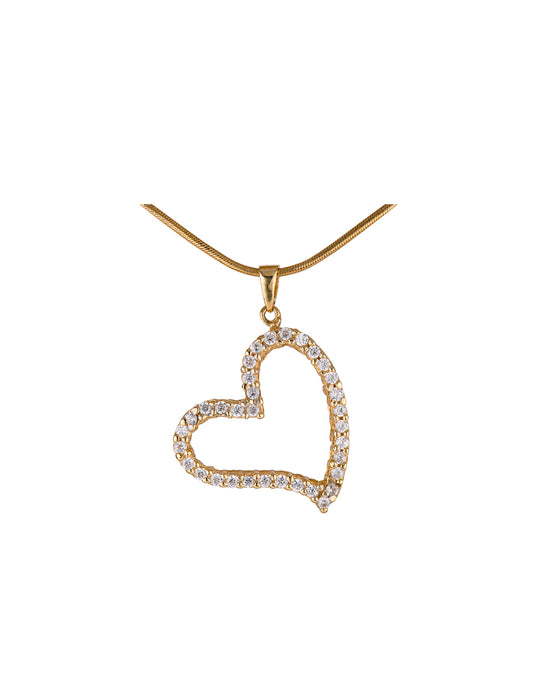 Pendant with zirconia