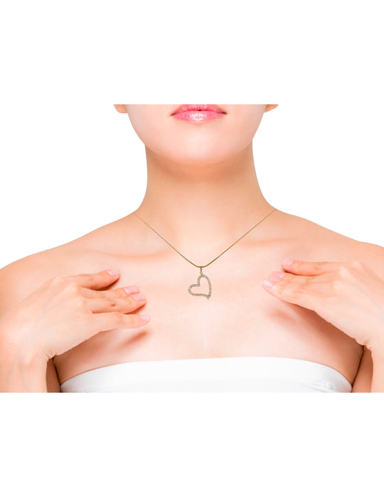 Pendant with zirconia
