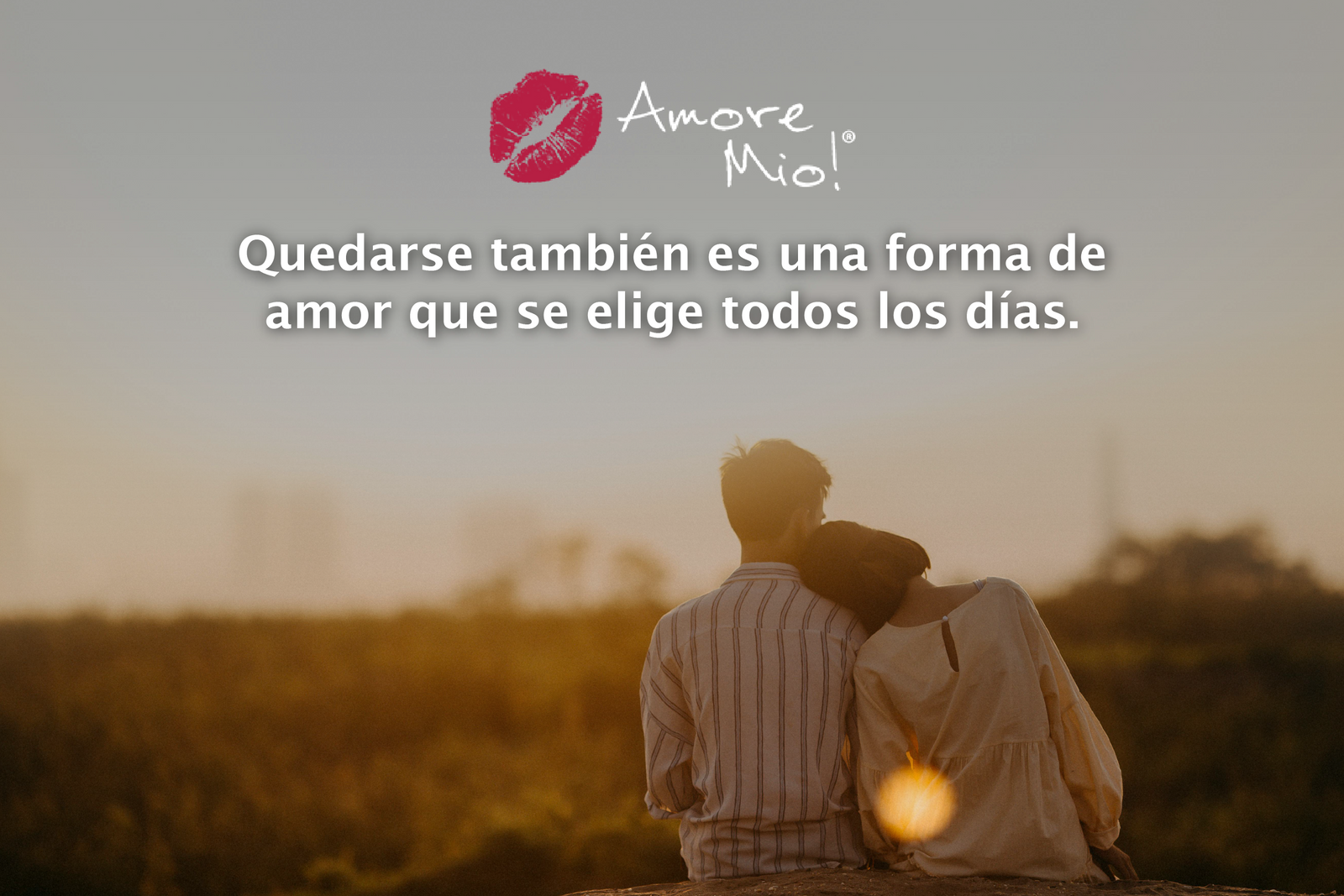 El momento exacto en el que decides quedarte