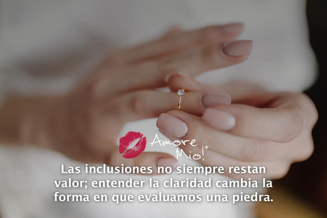 Lo que realmente significa la claridad en una gema