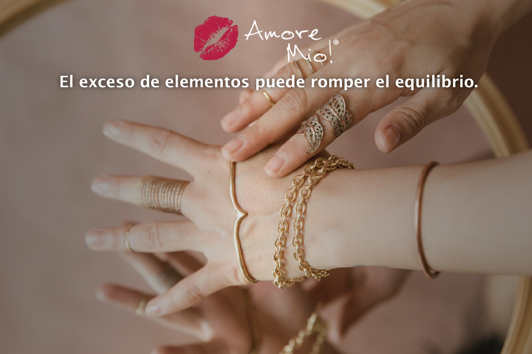 La diferencia entre verte arreglado y verte sobrecargado