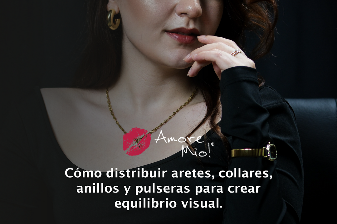 ¿Por qué una joya se ve diferente puesta?