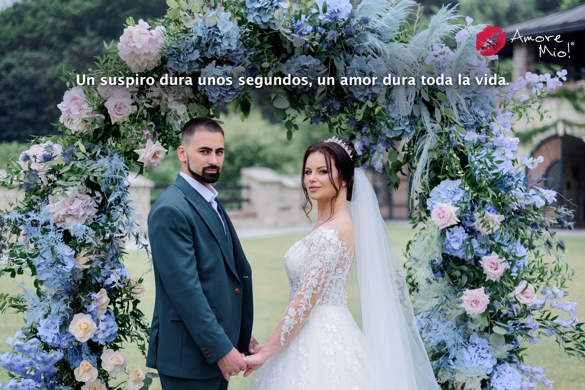 Ideas para usar algo azul en tu boda.