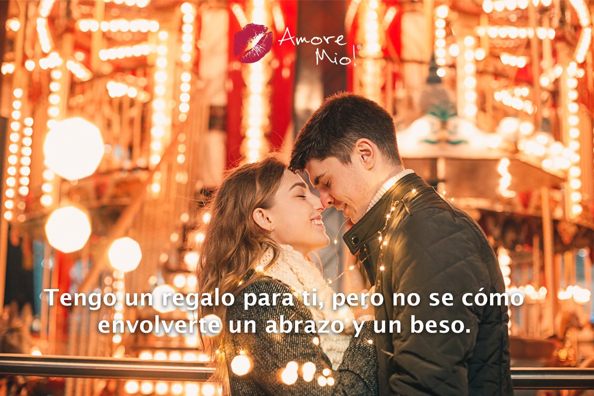 Besos con sabor a Navidad.