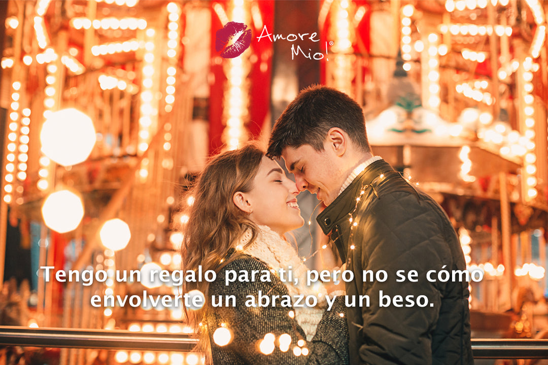 Besos con sabor a Navidad.