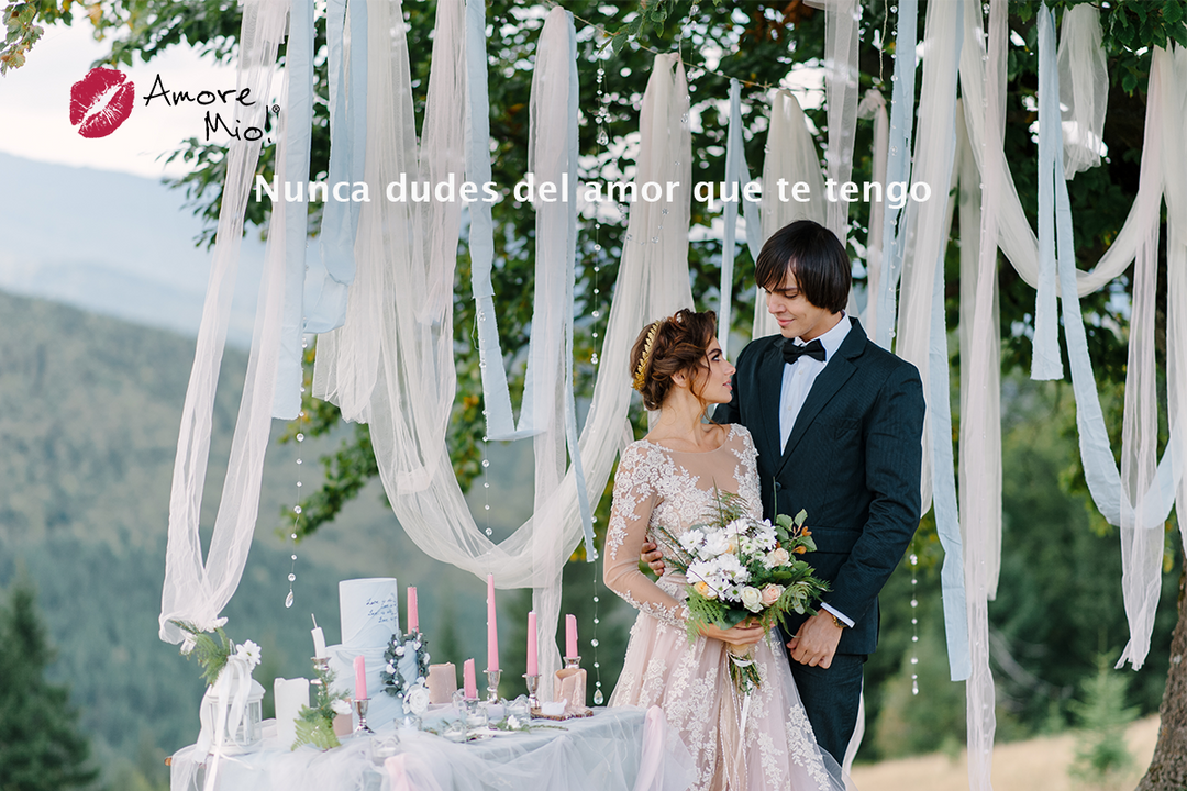 Aniversario de bodas a pesar de las restricciones.