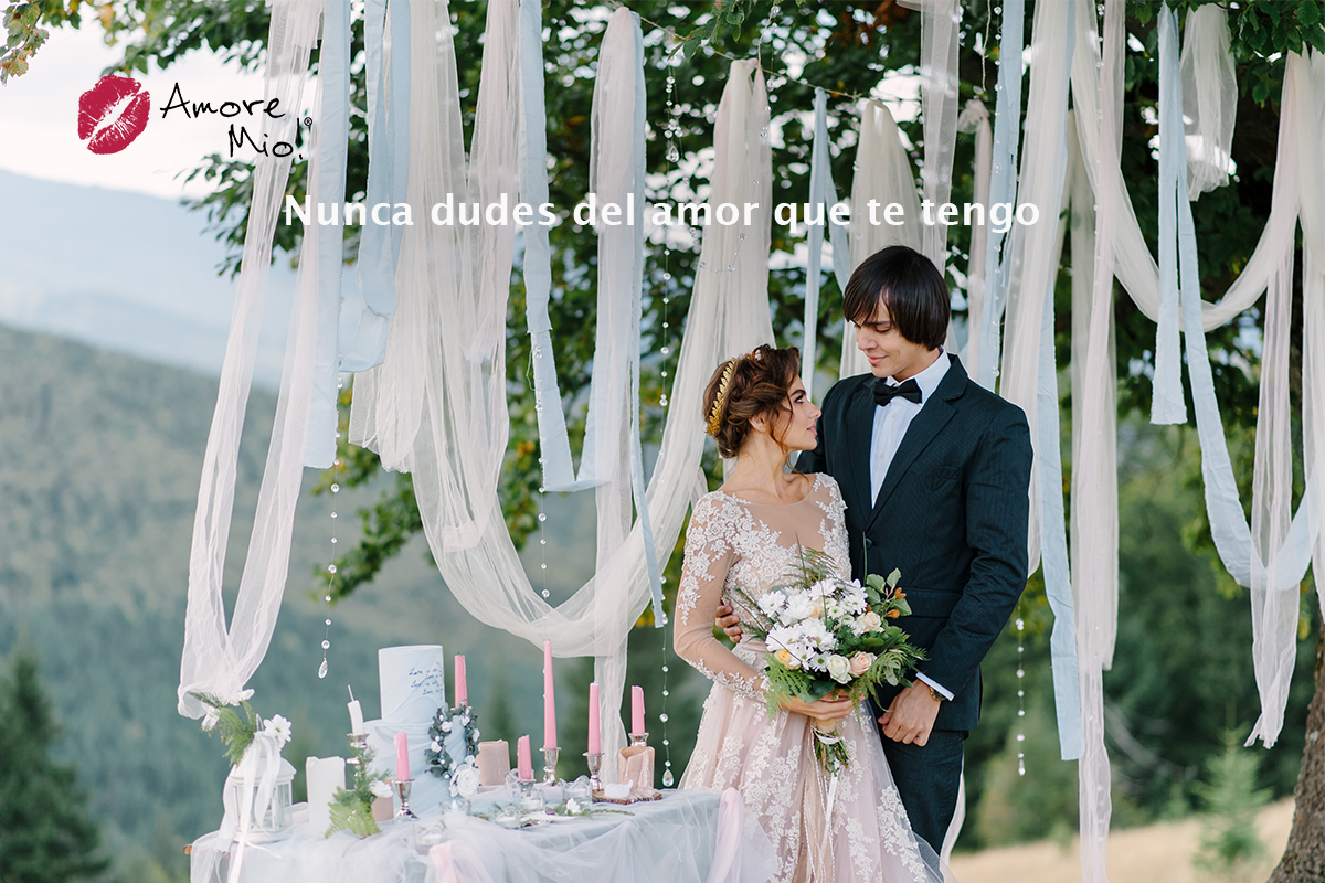 Aniversario de bodas a pesar de las restricciones.