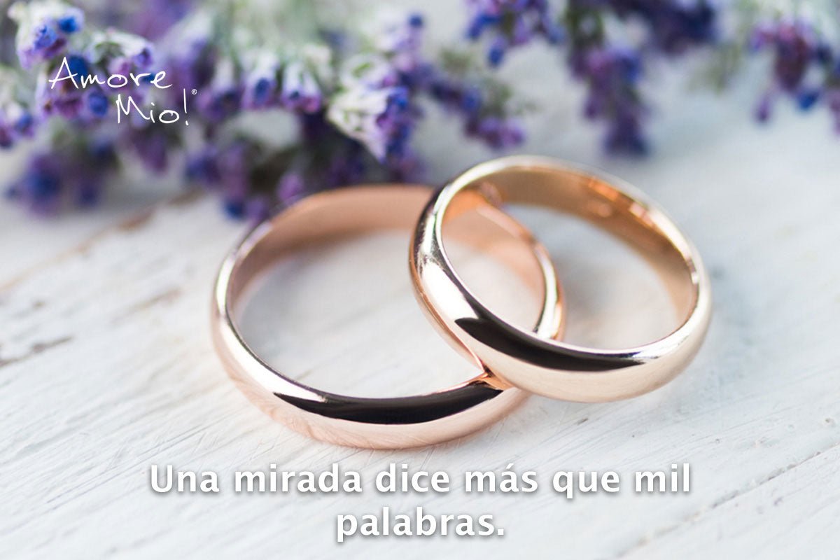 Intercambio de Argollas de matrimonio.