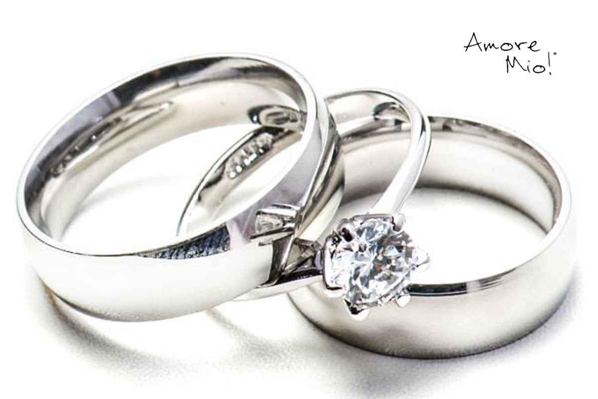 Anillos de compromiso y matrimonio