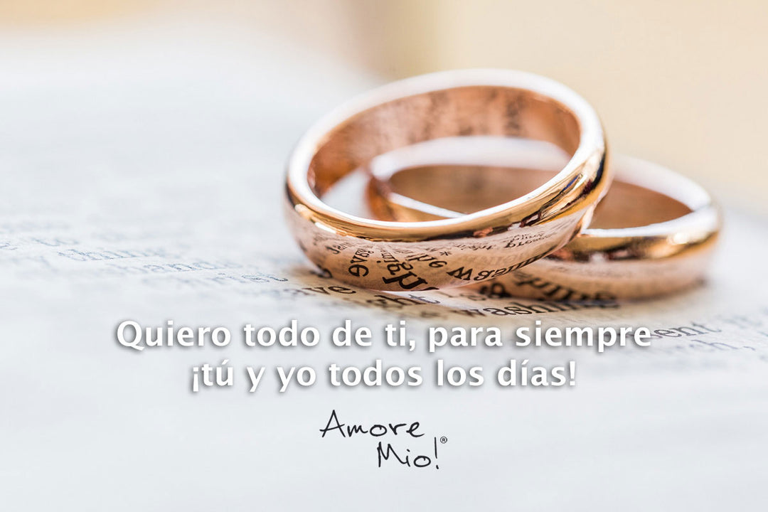 Anillos de bodas y su significado.