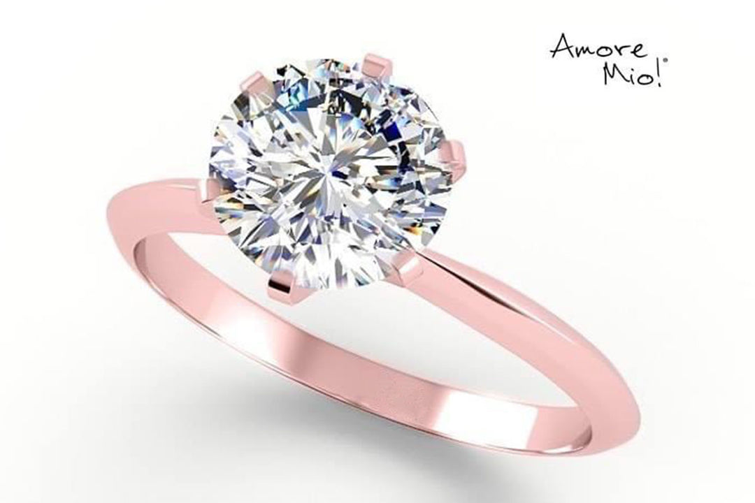 Oro rosa, la tendencia en anillos de compromiso.