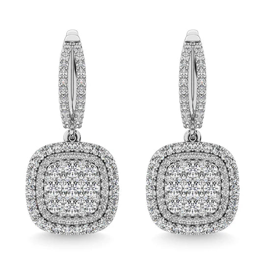 ARETES CON DIAMANTES