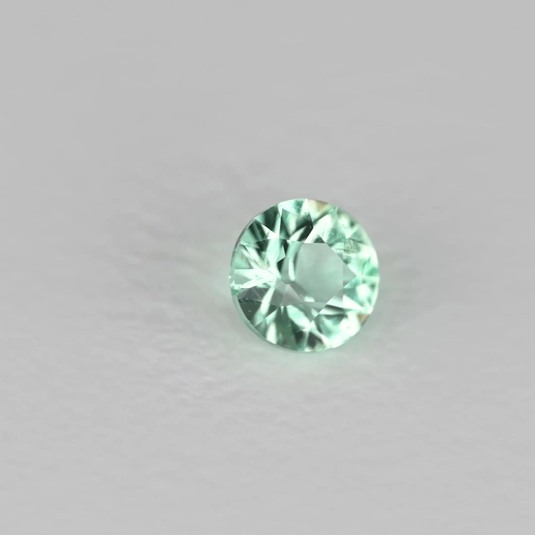 0.11ct Round Natural Emerald (Colour Green, Clarity Eye Clean, Cut Faceted)