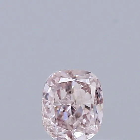 0.25ct Cushion brilliant Natural Diamond (Colour Fancy Light Pink, Clarity SI1, GIA Certified)