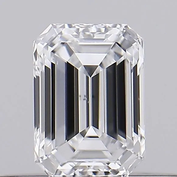 0.25ct Emerald Natural Diamond (Colour D, Clarity VS2, GIA Certified)