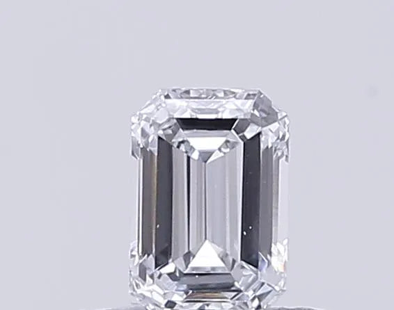 0.28ct Emerald Lab Grown Diamond (Colour E, Clarity VVS2, IGI Certified)
