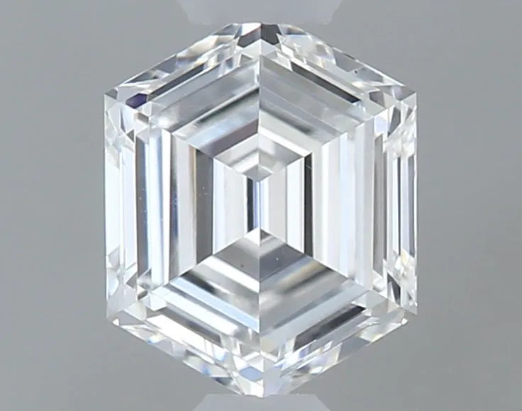 0.31ct Hexagonal Natural Diamond (Colour E, Clarity VS2, GIA Certified)