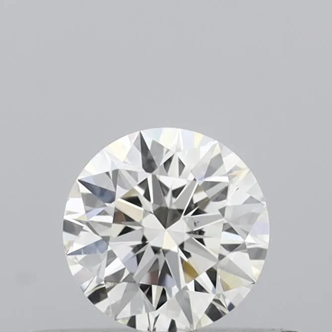 0.33ct Round Natural Diamond (Colour F, Clarity VS2, Cut EX, IGI Certified)