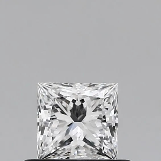 0.36ct Princess Natural Diamond (Colour D, Clarity VVS2, GIA Certified)