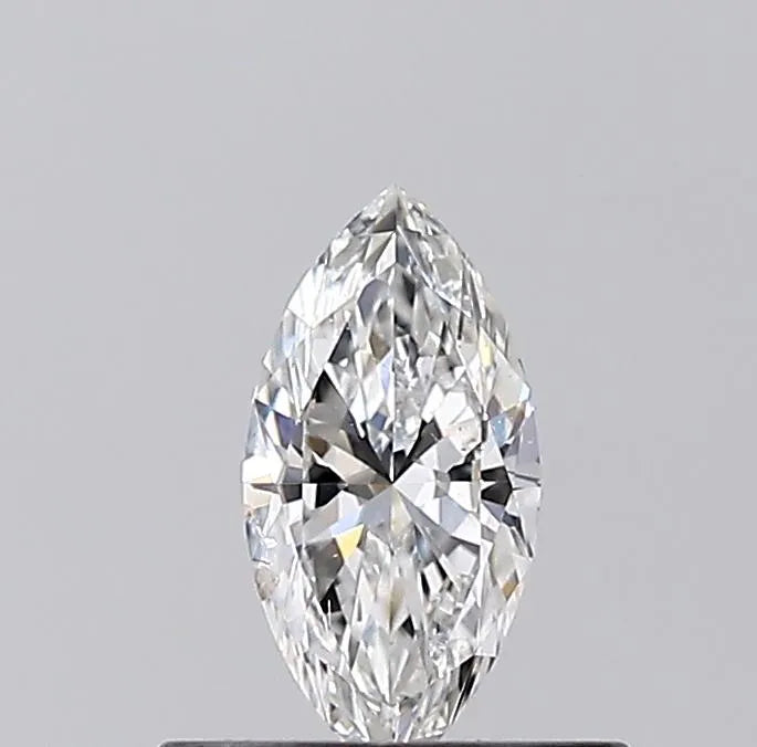 0.39ct Marquise Natural Diamond (Colour F, Clarity SI2, Cut EX, GIA Certified)