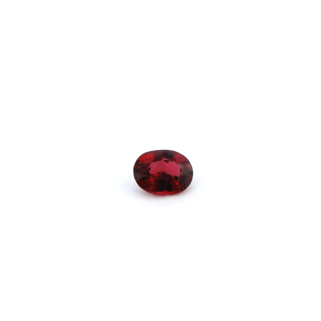 0.45ct Oval Natural Spinel (Colour Red, Clarity Slightly Included, Cut Faceted)