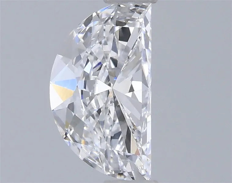 0.48ct Half moon Lab Grown Diamond (Colour D, Clarity VVS2, IGI Certified)