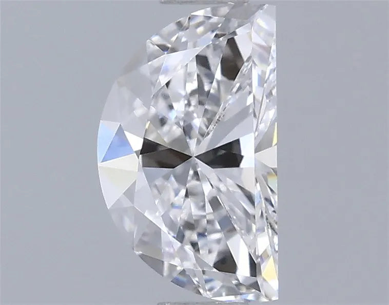 0.49ct Half moon Lab Grown Diamond (Colour D, Clarity VVS2, IGI Certified)