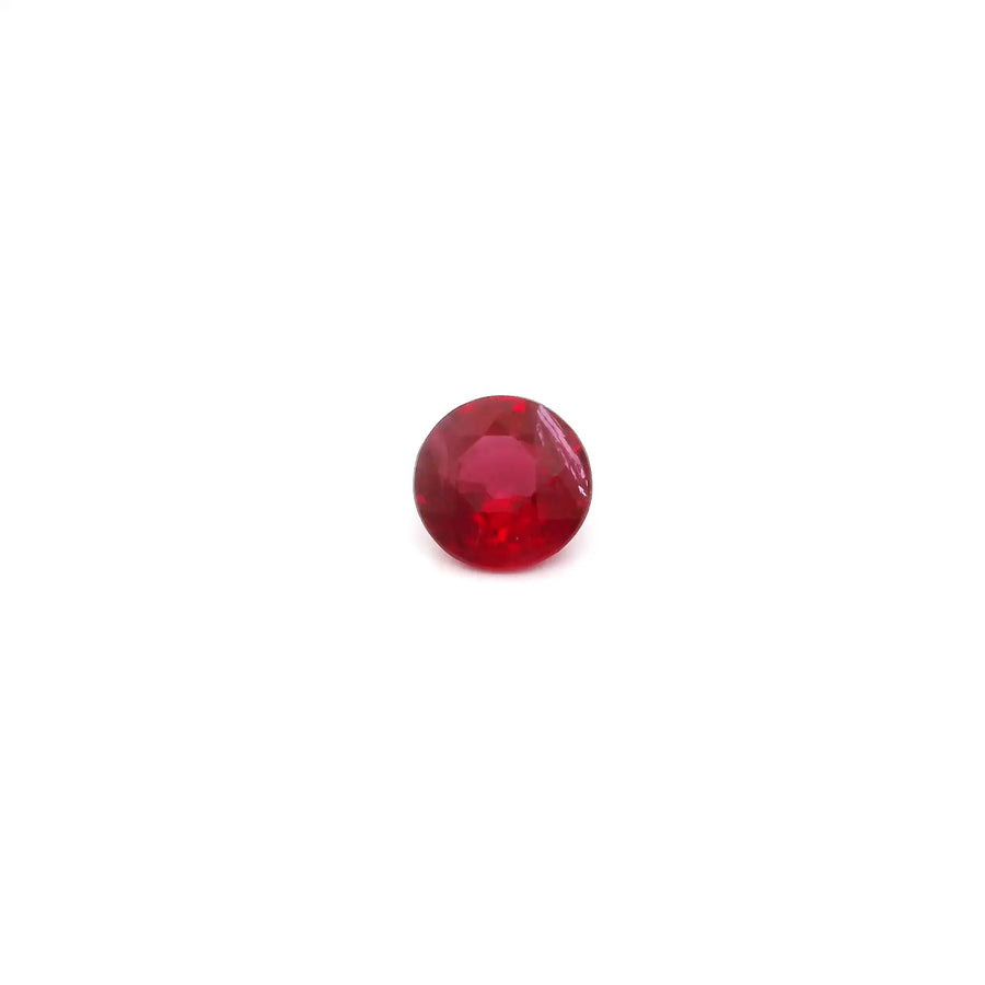 0.49ct Round Natural Ruby (Colour Red, Clarity Slightly Included, Cut Faceted)