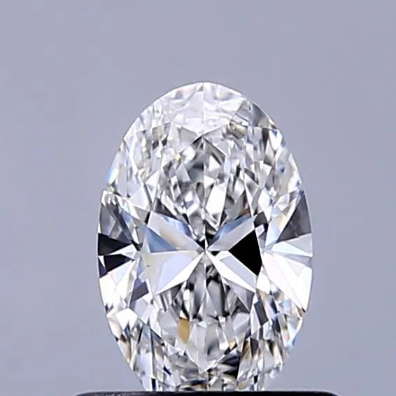 0.50ct Oval Lab Grown Diamond (Colour D, Clarity VVS2, IGI Certified)