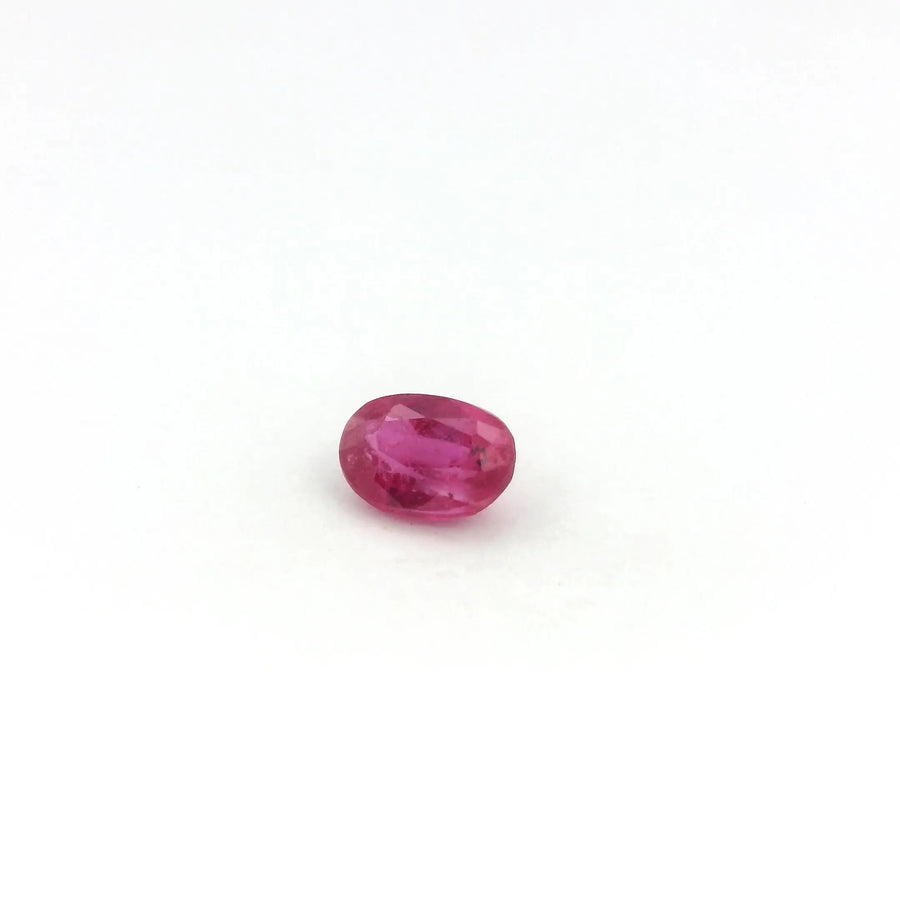 0.51ct Oval Natural Ruby (Colour Red, Clarity Slightly Included, Cut Faceted)