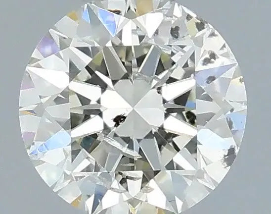 0.51ct Round Natural Diamond (Colour I, Clarity SI2, Cut EX, IGI Certified)