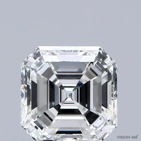 0.52ct Asscher Natural Diamond (Colour G, Clarity VS2, GIA Certified)