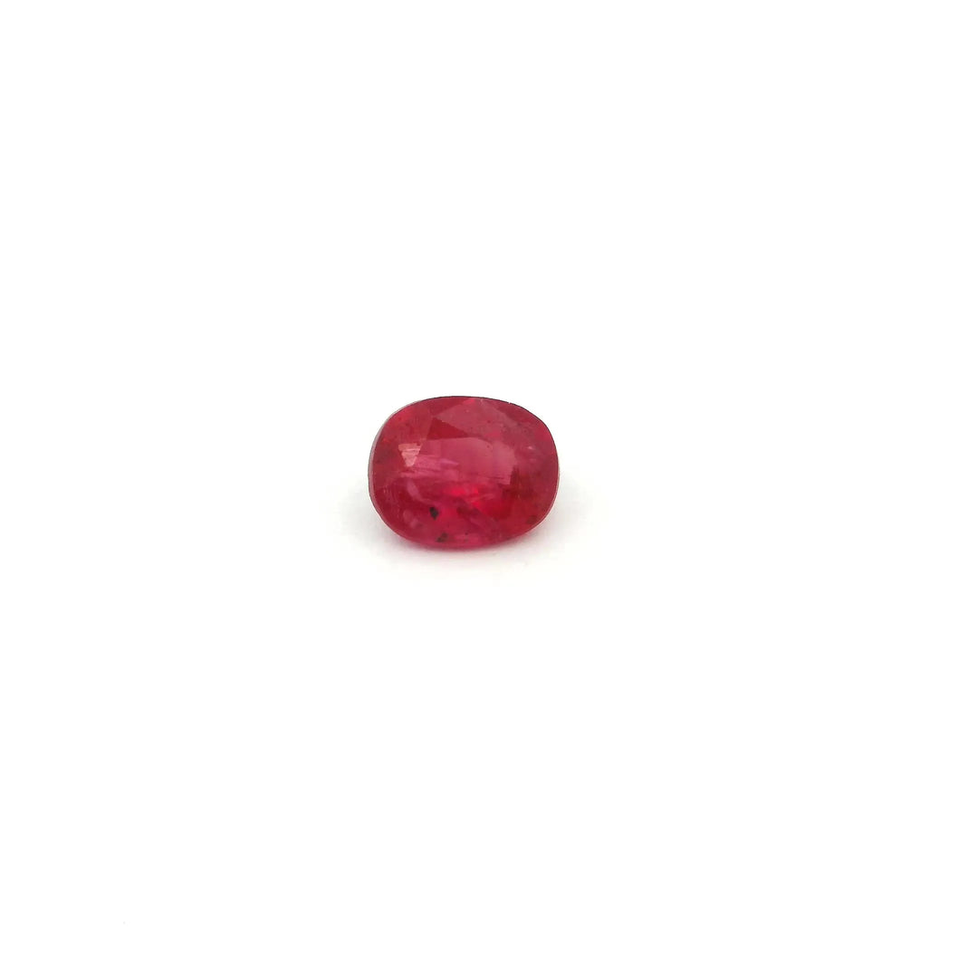 0.52ct Oval Natural Ruby (Colour Red, Clarity Slightly Included, Cut Faceted)
