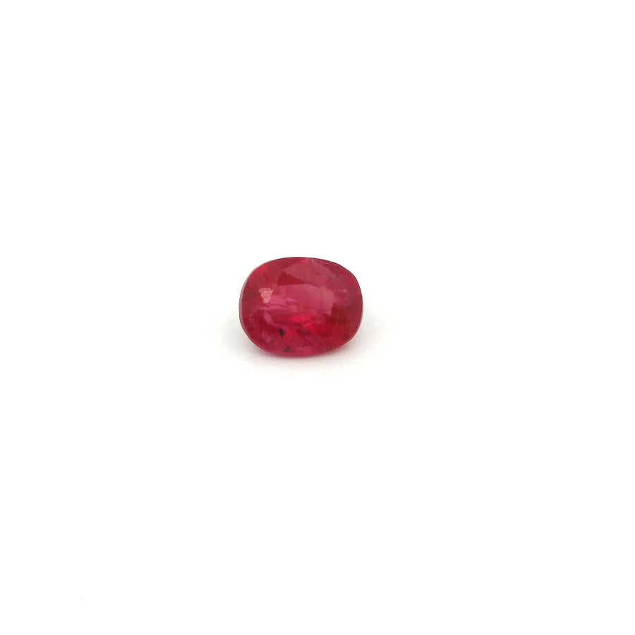 0.52ct Oval Natural Ruby (Colour Red, Clarity Slightly Included, Cut Faceted)