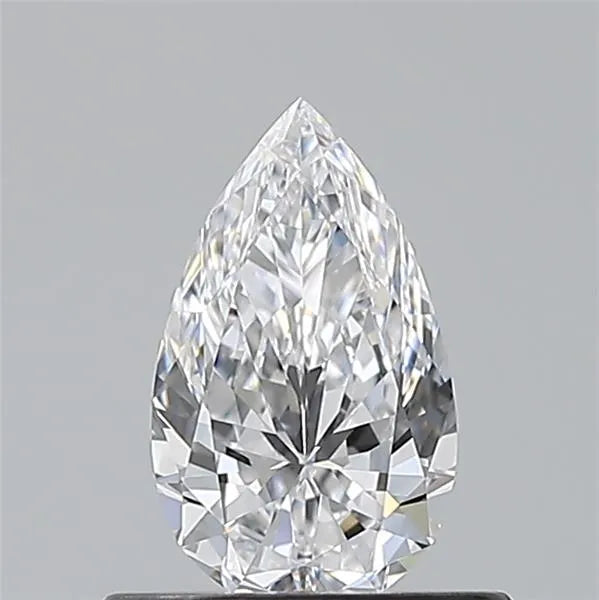 0.52ct Pear Natural Diamond (Colour D, Clarity FL, GIA Certified)