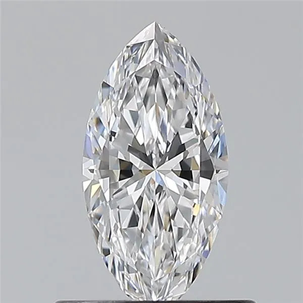 0.54ct Marquise Natural Diamond (Colour D, Clarity FL, GIA Certified)