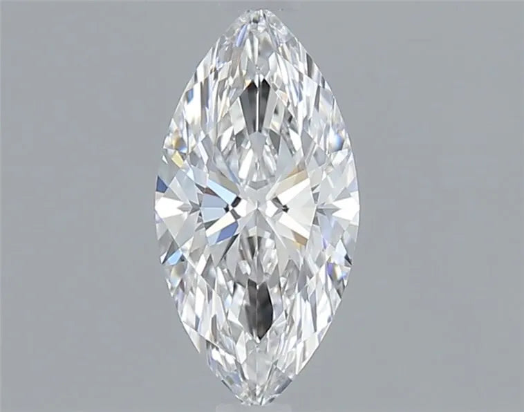 0.55ct Marquise Natural Diamond (Colour E, Clarity VVS2, GIA Certified)