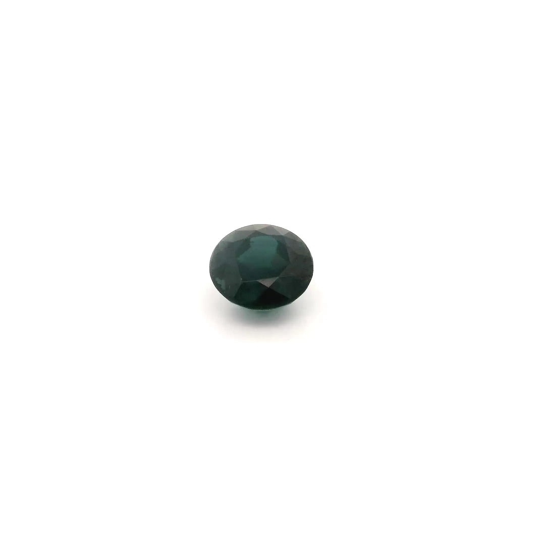 0.57ct Round Natural Sapphire (Colour Blue, Clarity Slightly Included, Cut Faceted)