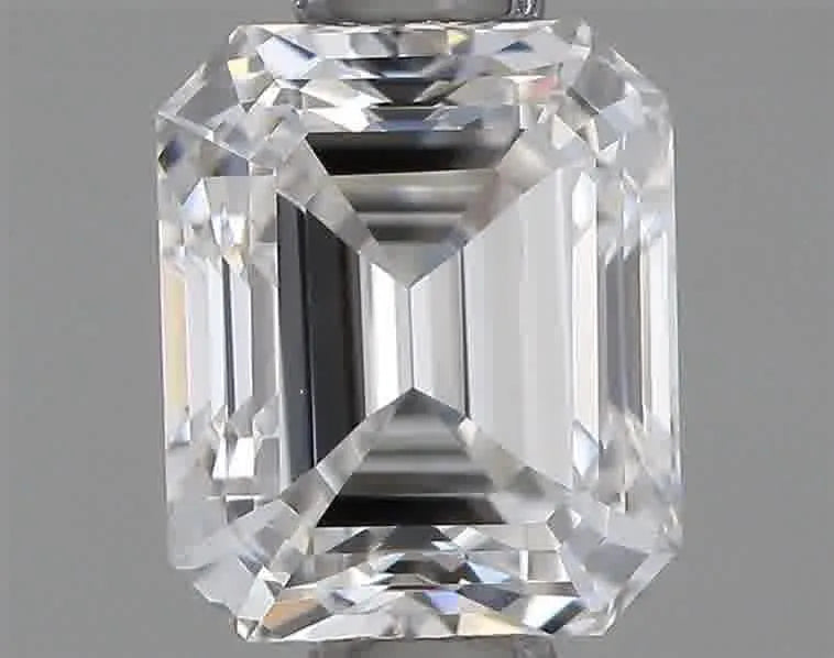 0.63ct Emerald Natural Diamond (Colour F, Clarity VS1, GIA Certified)