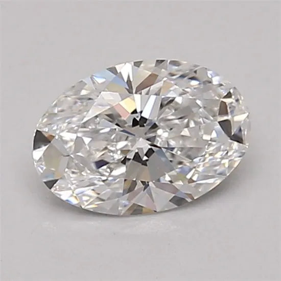 0.63ct Oval Lab Grown Diamond (Colour D, Clarity VVS1, Cut EX, IGI Certified)