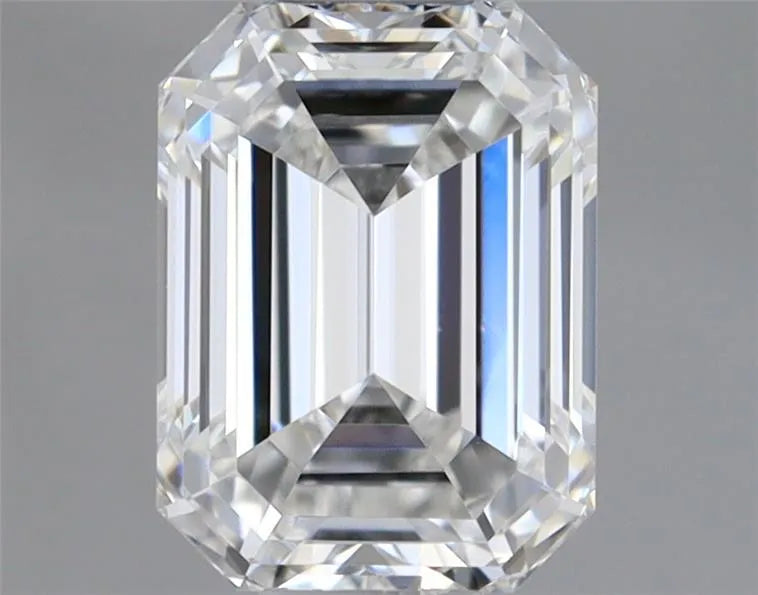 0.64ct Emerald Natural Diamond (Colour F, Clarity VVS2, GIA Certified)