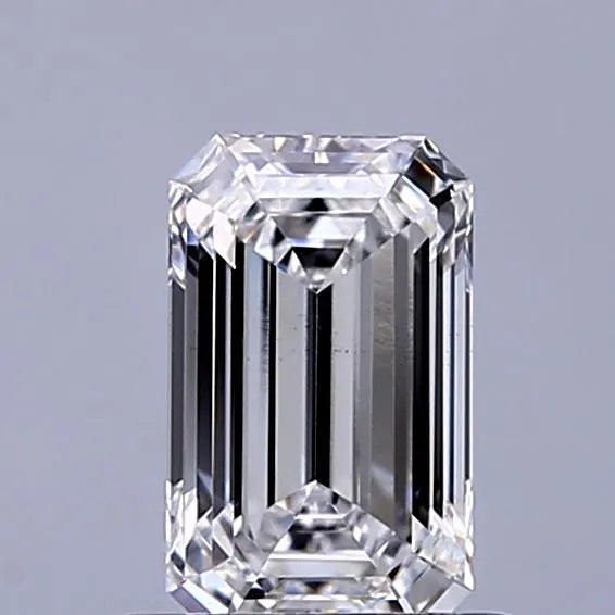 0.67ct Emerald Lab Grown Diamond (Colour E, Clarity VS1, IGI Certified)