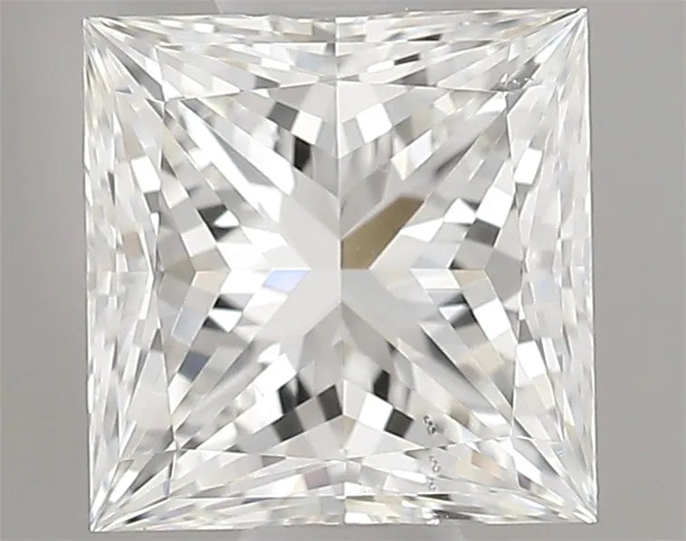 0.71ct Princess Natural Diamond (Colour I, Clarity VS2, GIA Certified)