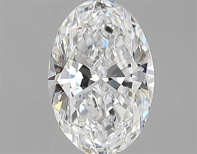 0.72ct Oval Natural Diamond (Colour D, Clarity IF, GIA Certified)