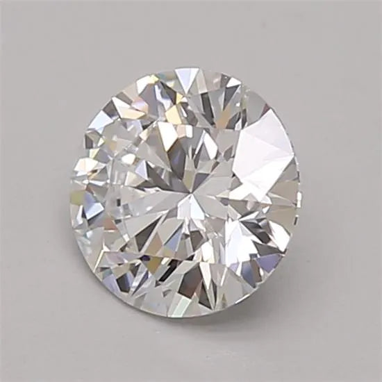 0.72ct Round Lab Grown Diamond (Colour D, Clarity VVS2, Cut EX, GIA Certified)