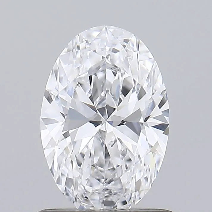 0.74ct Oval Lab Grown Diamond (Colour D, Clarity IF, IGI Certified)