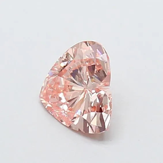 0.75ct Heart Lab Grown Diamond (Colour Fancy Pink, Clarity VS1, IGI Certified)
